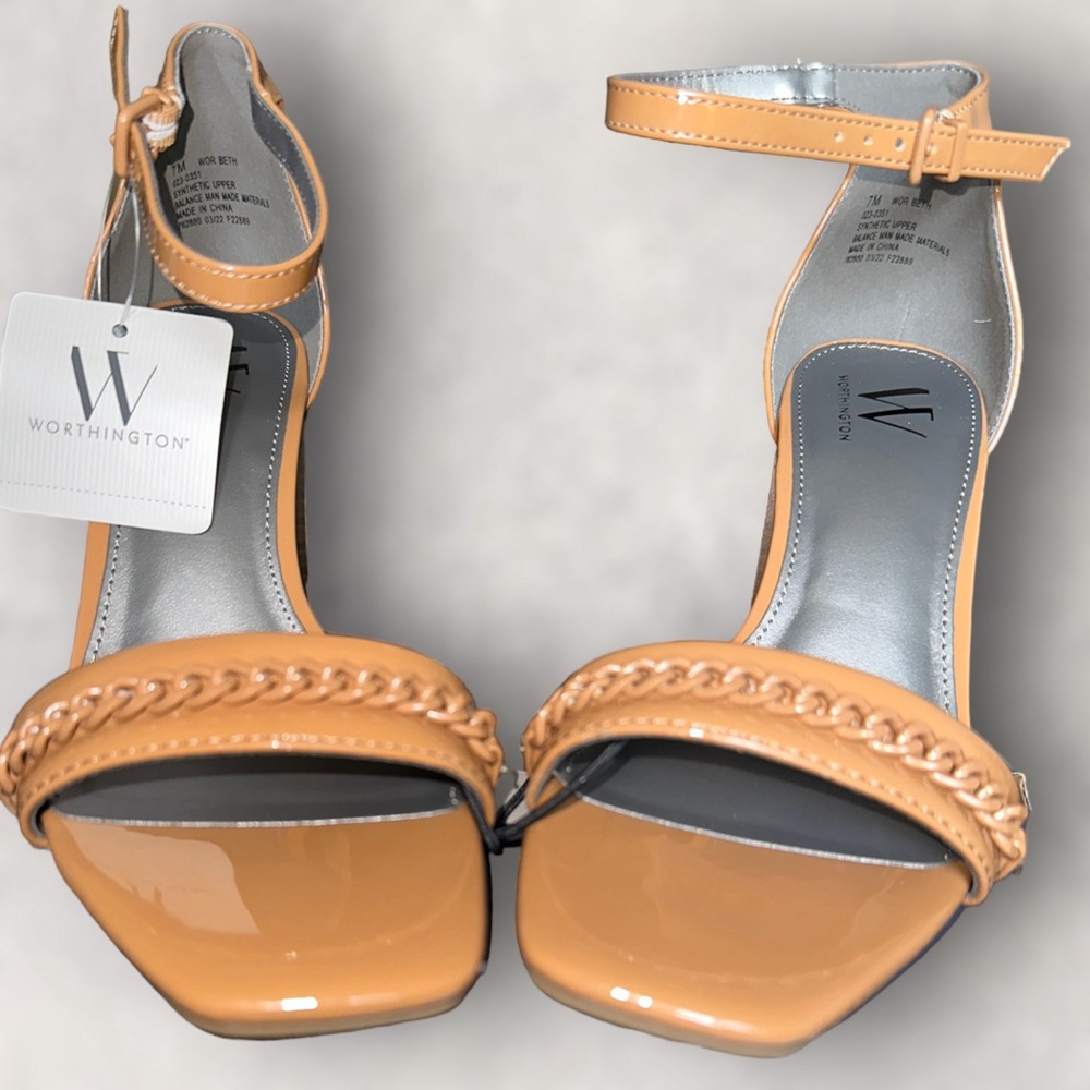 *NIB*‎ Worthington Womens Beth Heeled Sandals Size 7 - Picture 6 of 9